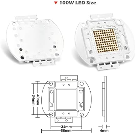 CHANZON High Power Led Chip 100W Infrared IR 940nm - Image 6