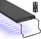 hygger Aquarium LED Light Fish Tank Full Spectrum Lighting with 24/7 Day-Night Cycle Mode & Auto On/Off Timer, Adjustable Brightness, 7 Colors Options, Extendable Bracket for 18~24inch by hygger