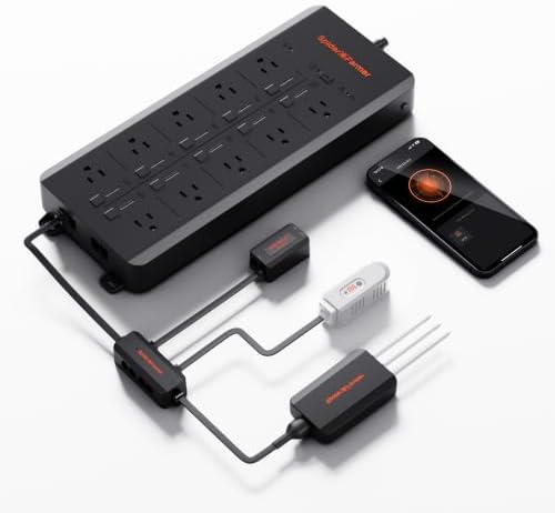 Spider Farmer GGS AC10 Power Strip Kits 10 AC APP-Based Controls Outlets by SpiderFarmer