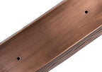 H Potter Succulent Planter Rectangular Plant Pot Flower Indoor Outdoor Window Box (Antique Copper Large) - Image 4