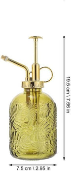 Watering Bottlemister Glass Can Spray Vintage Pump Spritzer Small Decorativeantique Pot Transparent Water Flower Misting - Image 2