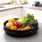 TITE Plant Saucer 16 inch,Heavy Large Planter Durable Thicker Plastic Plant Trays for Indoors and Outdoor,Plant Saucer Drip Trays,Black (16 inch, Black) - Image 4