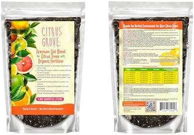 GARDENWISE Premium Organic Citrus Potting Soil for Indoor/Outdoor Plants - Perfect for Oranges, Lemons, Limes & Grapefruits Trees - Hand Blended for Optimal Growth (3 QUARTS) - Image 3