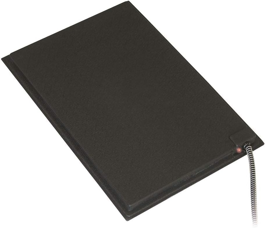 Farm Innovators HM-80M 17 x 24 Inch Plastic Heated Pet Mat with Fleece Cover and Heavy Duty Anti Chew Cord Protector for Dogs, Cats, and More, 70 Watt - Image 3