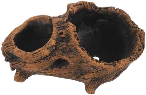 Vintage Cement Tree Stump Log Planter for Bonsai and Plants by BCOATH