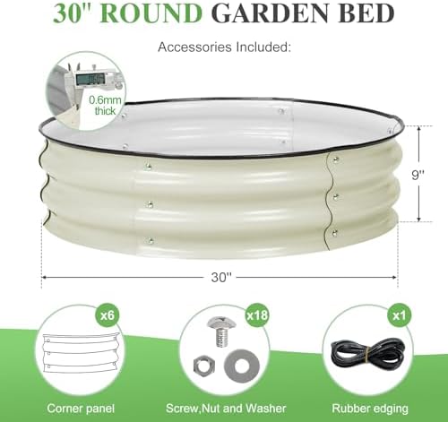 BPS Metal Raised Garden Bed - Image 4