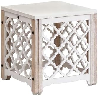 JFY Designs Avis Wooden Plant Stand Indoor, Plant Table for Large Plants by JUSTFORYOUDESIGNS