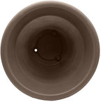 The HC Companies 30 Inch Terrazzo Large Round Planter - Rolled Rim Weather Resistant Decorative Plastic Plant Pot with Drainage for Indoor Outdoor Use, Chocolate - Image 7