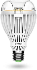 SANSI 350W Equivalent 5500 Lumens LED Light Bulb Super Bright by SANSI