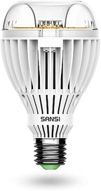 SANSI 350W Equivalent 5500 Lumens LED Light Bulb Super Bright by SANSI
