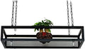 Ceiling Shelf Floating Shelves - Hanging Planters for Indoor Plants Window - Hanging Flower Pot for Wall and Ceiling Mounting - Plant Holder for Bar, Garden, Balcony, Home Decoration ( Size : 140x25x1 by SXBHDM