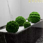 Moss Balls Decorative Round Dia 20in, Artificial Green Plant Decorative Balls, Large Cypress Topiary Ball, Topiary Tree Plants, Topiary Ball Artificial Boxwood Balls - Image 5