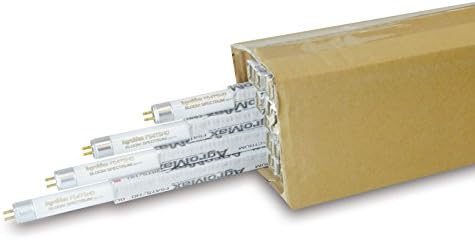 25-Pack 4 Foot (45.75") 3,000K Bloom T5 Fluorescent Grow Light Bulbs - (25) F54T5HO Bulbs by Unknown