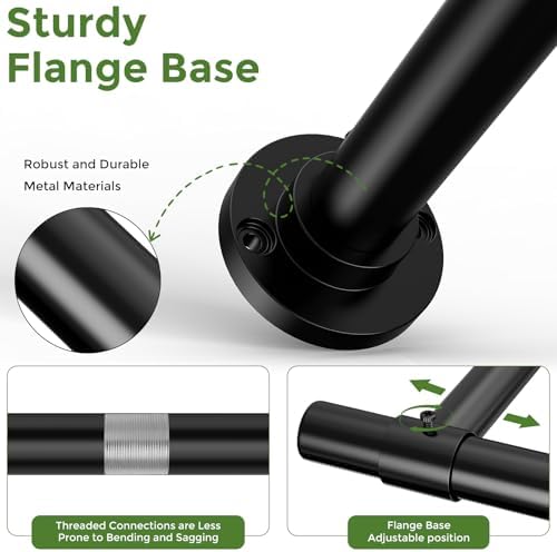 2 Pack Window Plant Hanger Indoor, 32 Inch Heavy Duty Plant Hanging Rod - Image 4