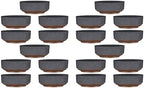 The HC Companies 8 Inch Capri Bowl Planter, Faux Concrete, 20-Pack - Image 2