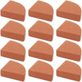 LemonRoad 12 Set Terra Cotta Cement Pot Feet for Outdoor Planters, Sector by Unknown
