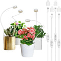 SANSI Grow Lights for Indoor Plants, Pot Clip-On Plant Light, 4-Pack by SANSI