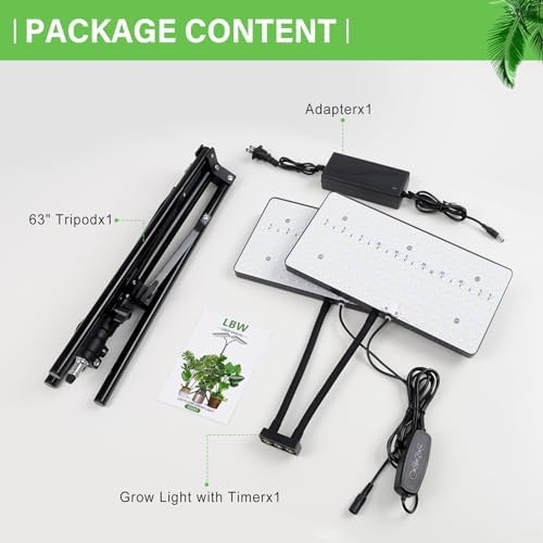 LBW Grow Lights for Indoor Plants, 428 LEDs Full Spectrum Plant Light - Image 7