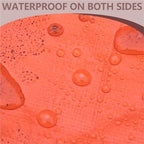 Repotting Mat Planting Mat Flower Pots Transplanting Mats Gardening PE Plant Repotting Mat Foldable Waterproof Gardening Potting Pad(100Orange) - Image 5