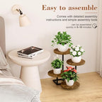 Small Plant Stand Indoor 4-Tier Plants Shelf, Tabletop, Window Sill, Floor - Image 4