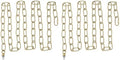 PATIKIL 6 ft Light Fixture Chain 2Set Lighting Chain Metal Looping Link by PATIKIL