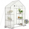 Walk-in Greenhouse 55*29*77in, Outdoor Plant Shelter for Garden by Kelived