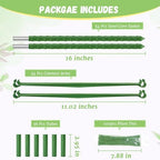Legigo 6 Pack Tomato Cage for Garden, Up to 48Inch Sturdy Tomato Trellis - Image 3