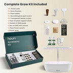 Nouri Hydroponics Growing System, 12 pod APP Smart Indoor Herb Garden Kit with LED Grow Lights, Hydroponic Herb Garden Indoor for Plant Lovers, Gardeners, Kitchen, Basil Seeds Included - Image 2