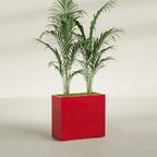 Greenline Alice Tall Rectangular Fiberglass Planter, Outdoor Planter Box - Image 4