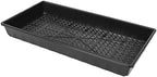 SUNPACK 10" x 20" Heavy Duty Mesh Plastic Seed Starting Tray, Black, 2.3" (Pack of 30) - Ensures Water Drainage and Aeration, Perfect for Greenhouses or Indoor Gardening - Image 2
