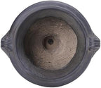 Merax 2 Set 24.8" Elegant MGO Flower Urn Planter, Black - Image 6