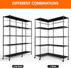 Bstrip 5-Tier Large Plant Shelf with Grow Light, 58x13.8x59in - Image 4