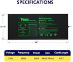 iPower 48" x 20.75" Hydroponic Seeding Warm Pad and Heat Mat Thermostat Controller Plant Starting Kit Combo - Image 2