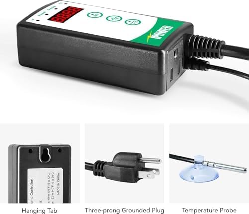 iPower Seedling Heat Mat Heating Pad 48"x20" with Digital Thermostat Combo Set, Waterproof for Indoor Seed Starting and Plant Germination - Image 6