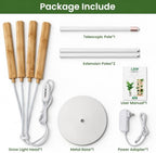 LBW Grow Lights for Indoor Plants, 75" Tall Full Spectrum Plant Grow Light - Image 7