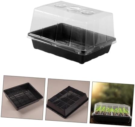 SUPVOX Seed Starter Tray Set with Dome, Plastic Germination Tray - Image 7