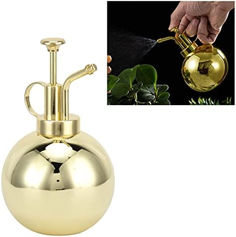 500ml Hand Press Watering Can, Gold Plant Water Spray Bottle, Gardening Plant Watering Can for Home Garden Indoor Outdoor - Image 7