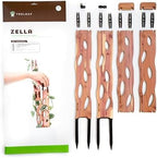 Treleaf Zella Grande Starter Kit – Wooden Extendable Plant Trellis for Indoor Climbing Houseplants – Modular Plant Support with 2 Bases + 2 Extensions - Moss Pole Alternative - Image 3
