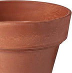 PSW Arcadia Garden Products OT41TC Plastic/Stone/Wood Composite Traditional Pot, No Drainage Hole (Drillable), 16 by 13.5-Inch, Terra Cotta Color, 16 x 13.5 - Image 3