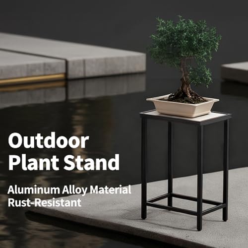 Aluminum Plant Stand Outdoor & Indoor Rustproof Plant Shelf - Image 2