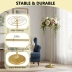10pcs Tall Gold Metal Wedding Flower Stand, 39" Vases Centerpieces - Image 4