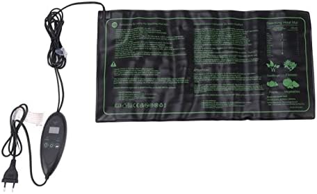 Seedling Heat Mat with Thermostat Controller, 20x10in - Plant Heating Pad for Seed Starting, Efficient Seedling Heat Pad(us Plug) by Nachukan