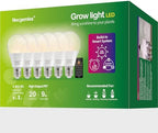 Smart Grow Light Bulbs for Indoor Plants, Programmable Timer and Dim by NecgemlexGrowLight