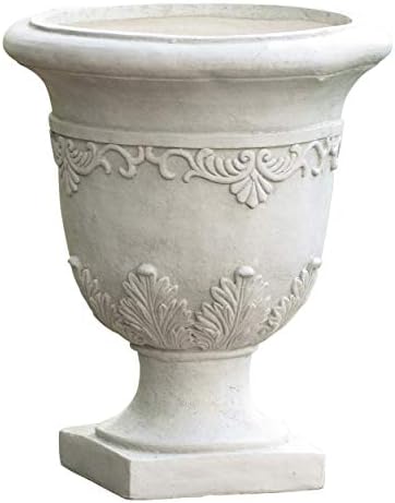 Merax Moroccan Urn Planter, 20-inch Handmade Indoor Outdoor Plant Pot for Garden, Patio, and Living Room, Classic Large Decorative Flower Pot - Image 4