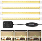 Full Spectrum Grow Strip Lights for Indoor Plants Greenhouse Growing by Mosthink
