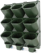 9 Pockets Greenstalk Vertical Planter, Wall Mounted Vertical Planter(Green) - Image 6
