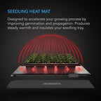 AC Infinity SUNCORE H7, Seedling Mat 48” x 20.75” w/ Smart Heat Controller - Image 2
