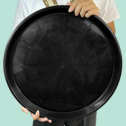 Plant Saucer 16 18 20 22 Inch, 4 Pack Heavy Duty Large Plant Tray for Planter Pot, Plastic Flower Pot Saucers Drip Water Trays for Indoors and Outdoors (18 Inch) - Image 4