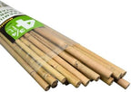Mininfa Natural Bamboo Stakes 57 Inch (Approx 5 FEET), Eco-Friendly Garden Stakes, Plant Stakes Supports Climbing for Tomatoes, Trees, Beans, 20 Pack by Mininfa