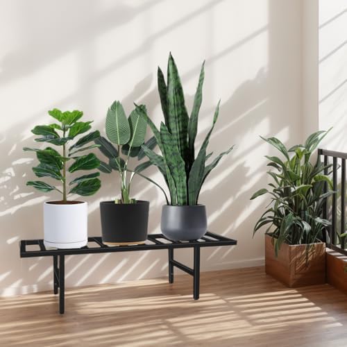 Plant Stand Indoor Outdoor, Heavy Duty Pedestal Stands 30''Lx9.8''Wx8''H - Image 5